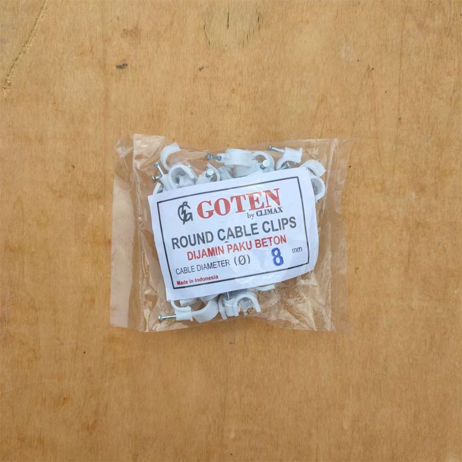 Klem kabel glotan 8mm