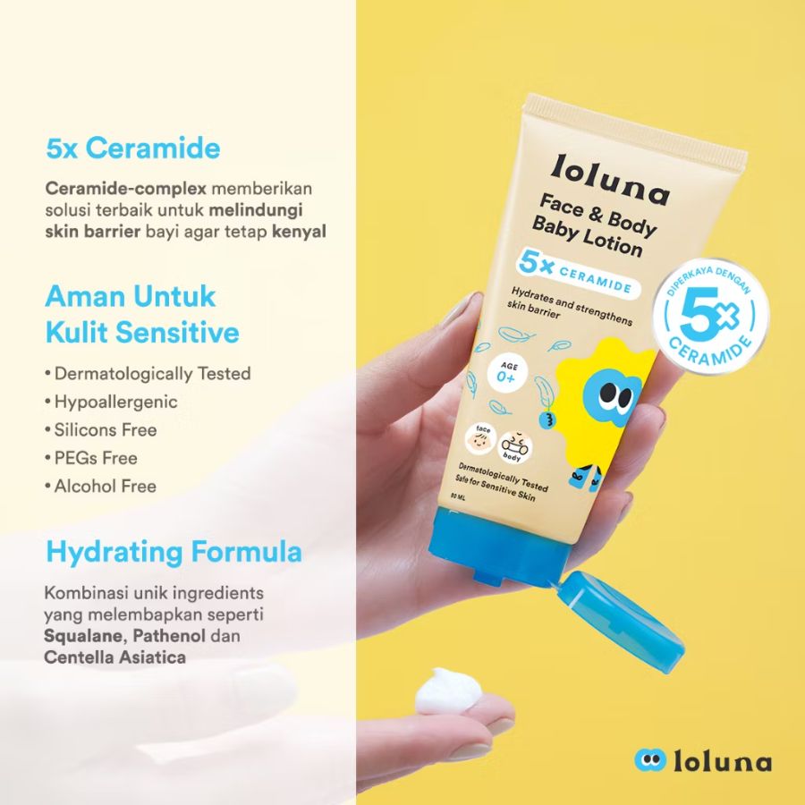 Loluna Face and BodyLotion 80ml