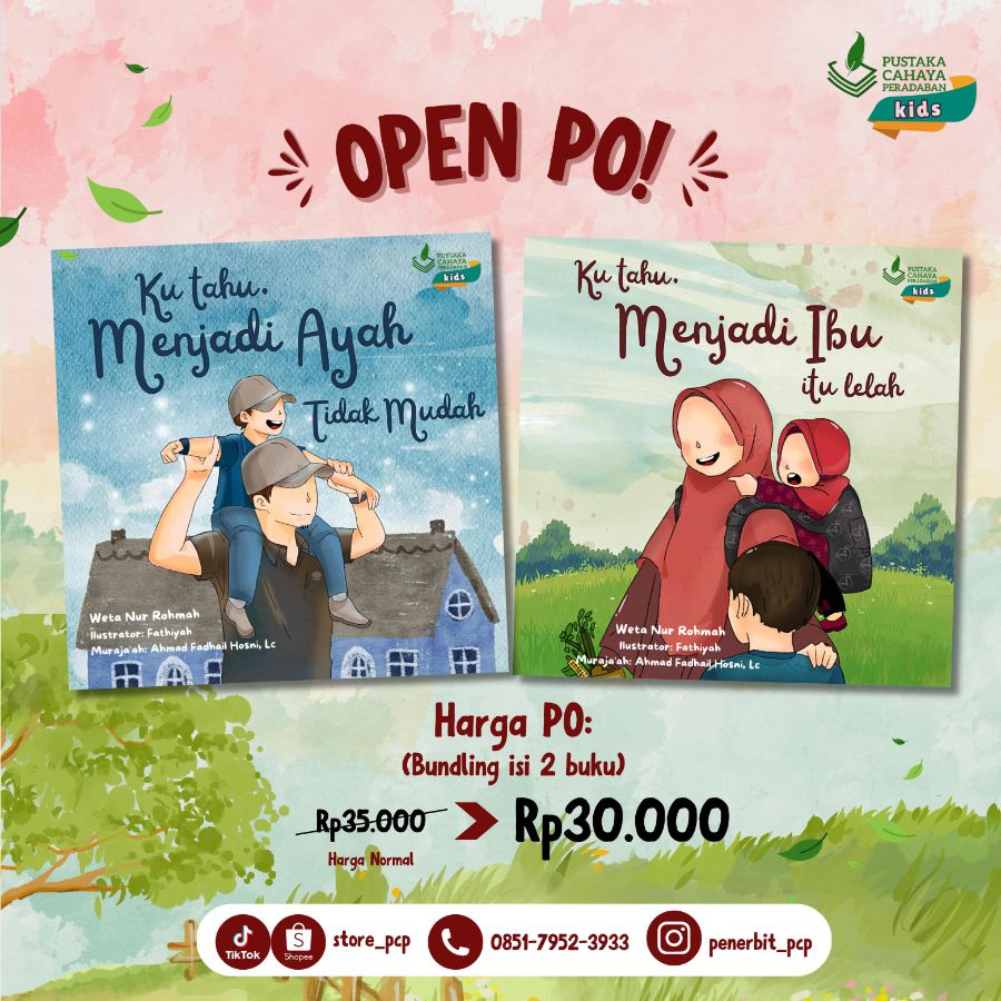 Buku anak ibu dan ayah 1 paket 