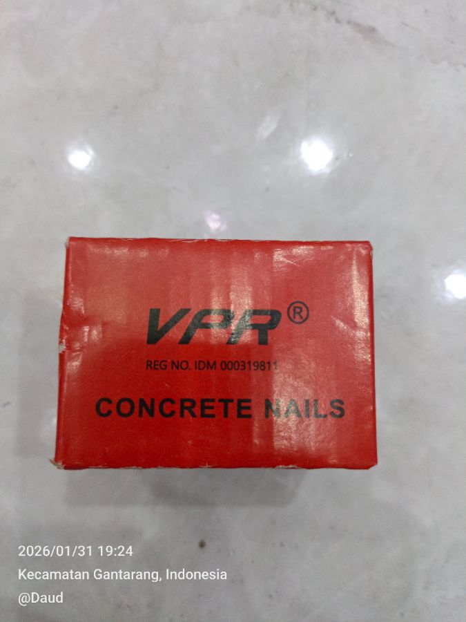 Paku beton hitam vpr 3cm