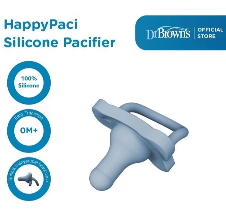 Empeng Silikon dr Brown HappyPaci BOX SATUAN