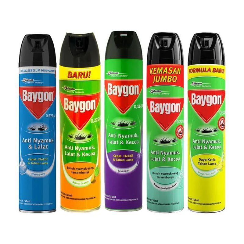 baygon spray 600 ml
