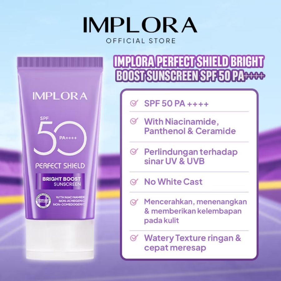 Sunscreen implora spf50