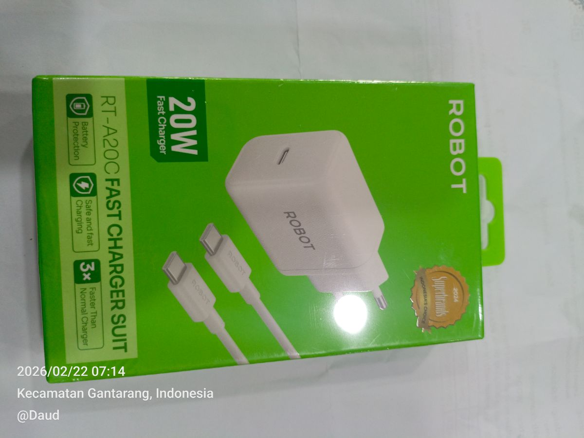 Fast charher RT-A20C 20W
