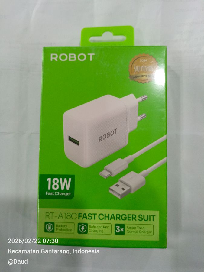 Fast charger RT-A18C 20W