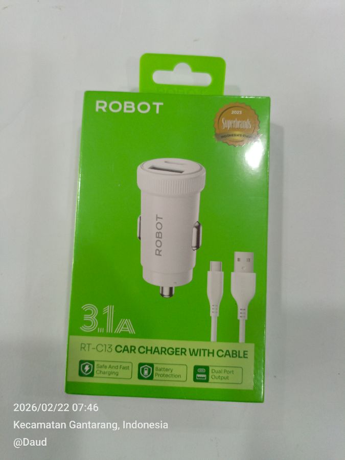 Charger mobil RT-C13 3,1A
