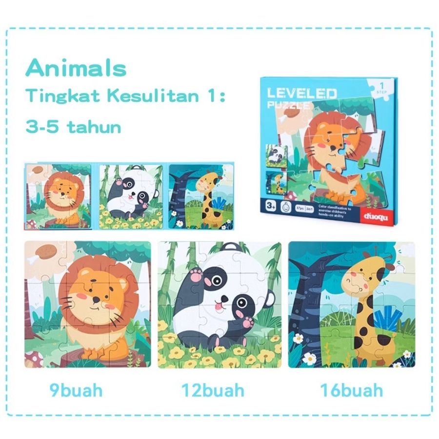 Puzzle Magnetic 3in1