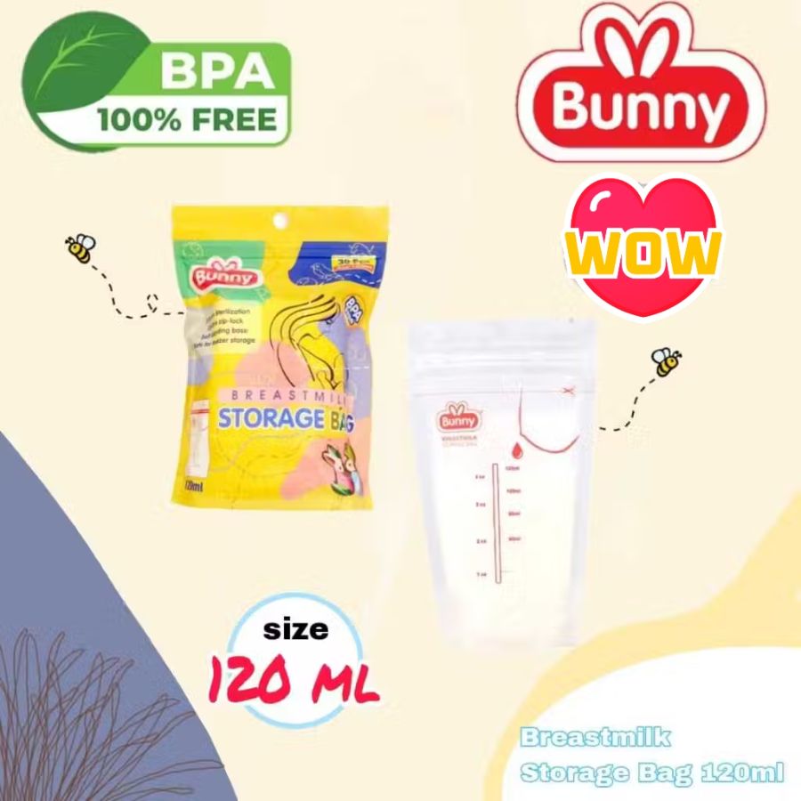Kantong ASI Lusty Bunny 120ml