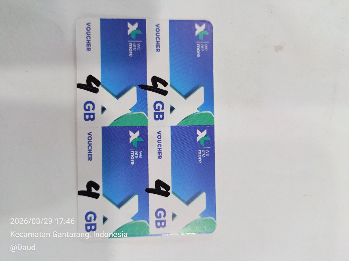 *Voc XL 4gb 3hari