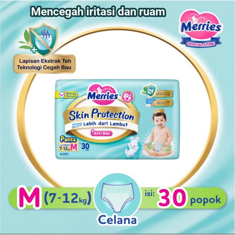 Merries Protection ukuran M 30