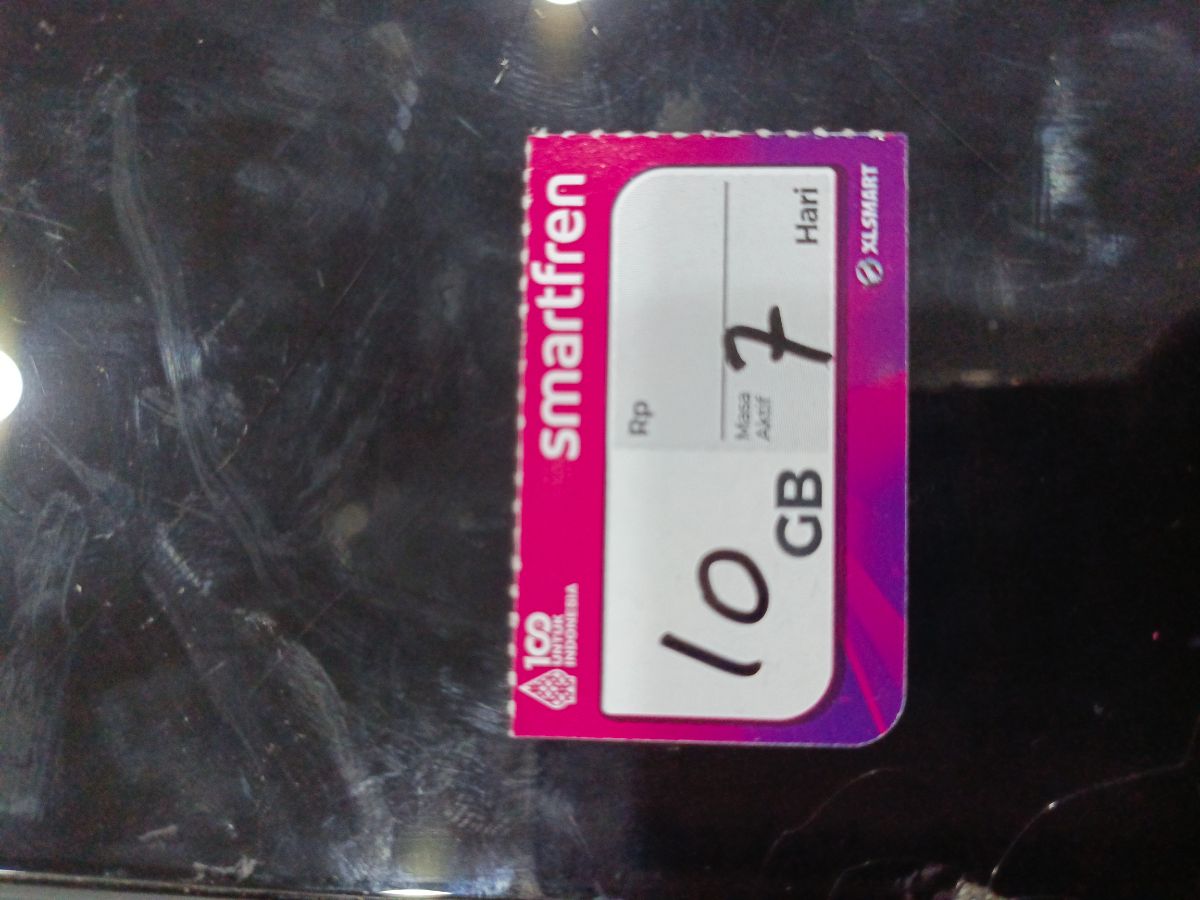 *Voc data smart 10gb 7hari