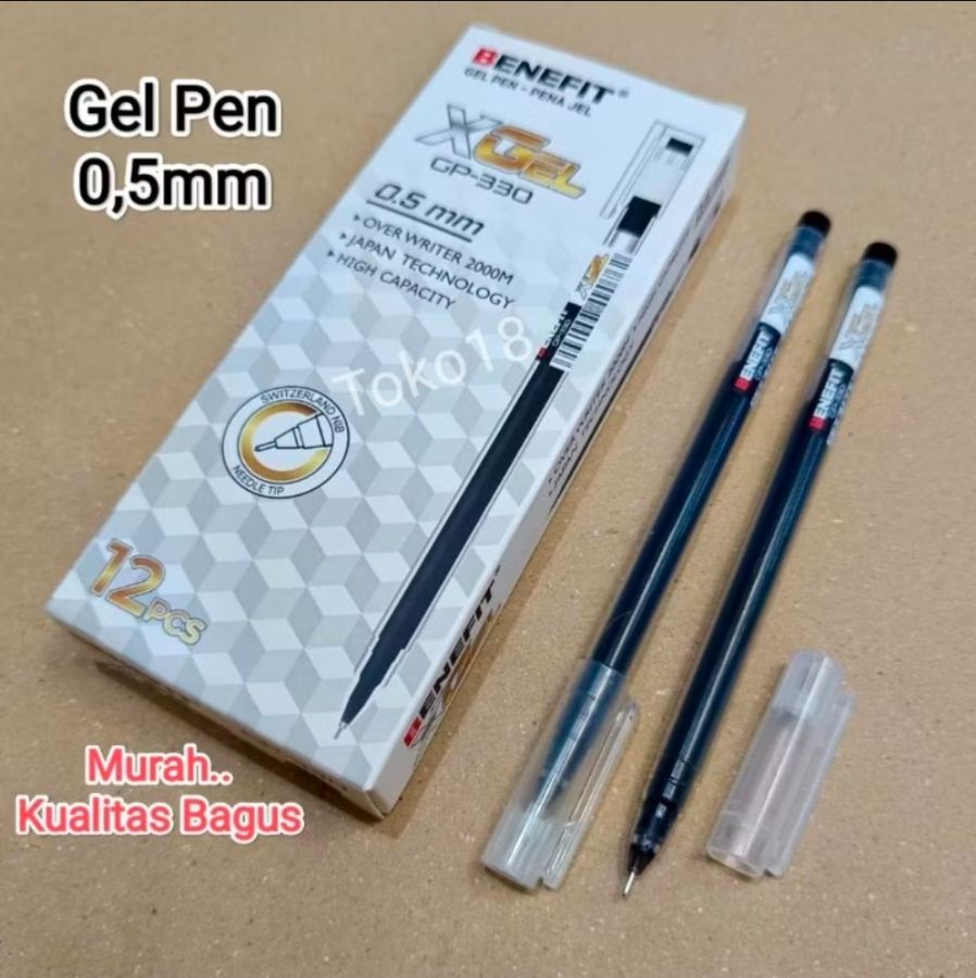 Pena gel 0,5 mm benefit xgel