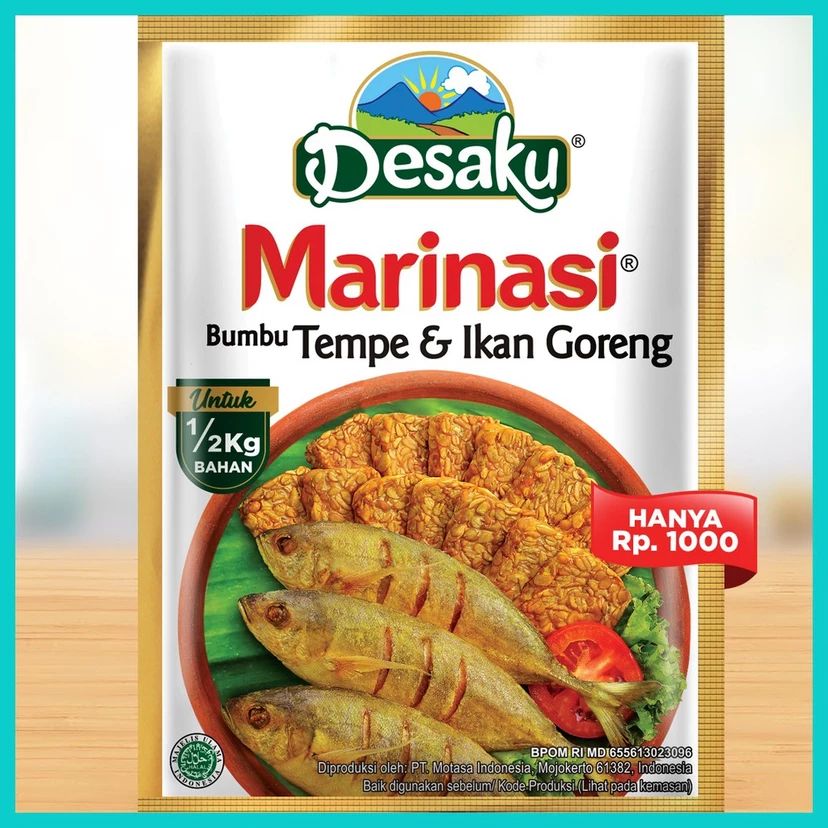Desaku Bumbu Marinasi Tempe & Ikan Goreng 15g