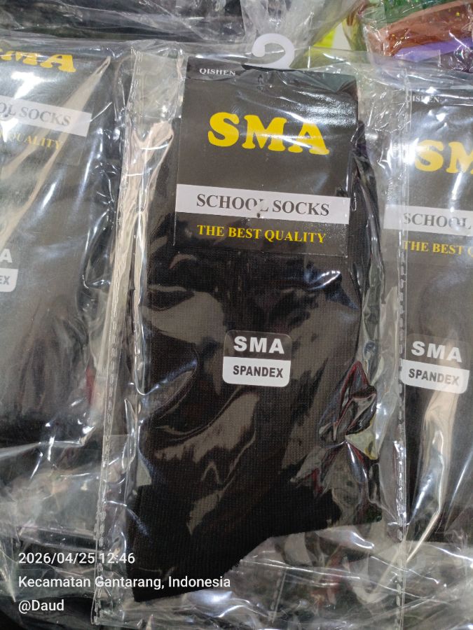 Kk Qishen sma hitam polos