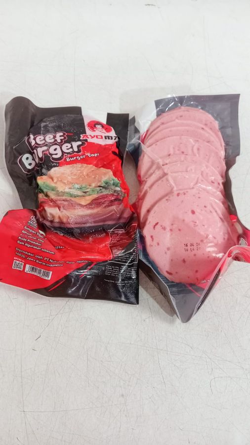 Ayoma beef burger 250 