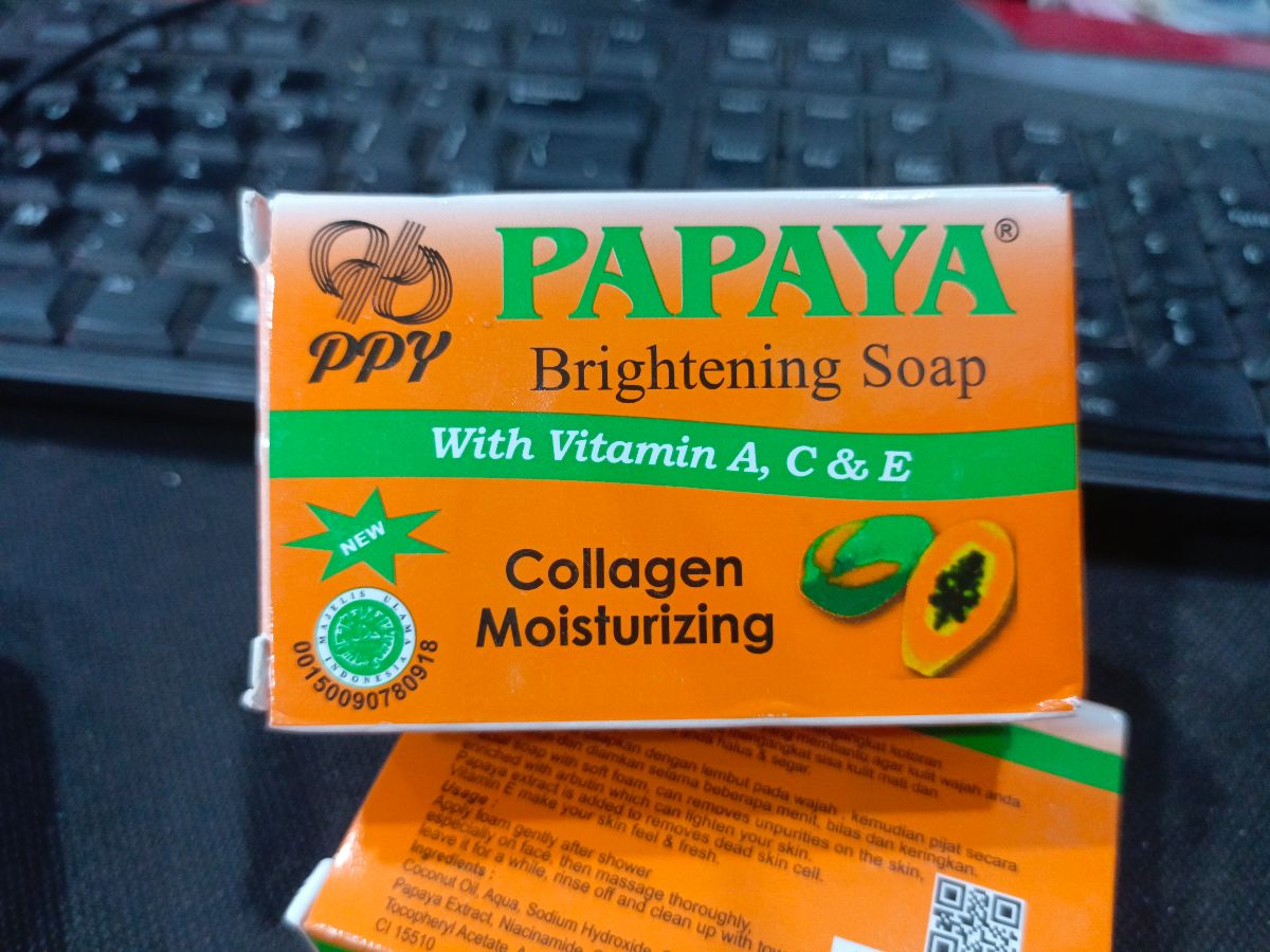 Sabun pepaya sja +collagen k