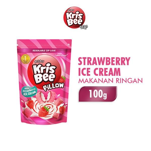 Krisbee pillow stroberi 100g
