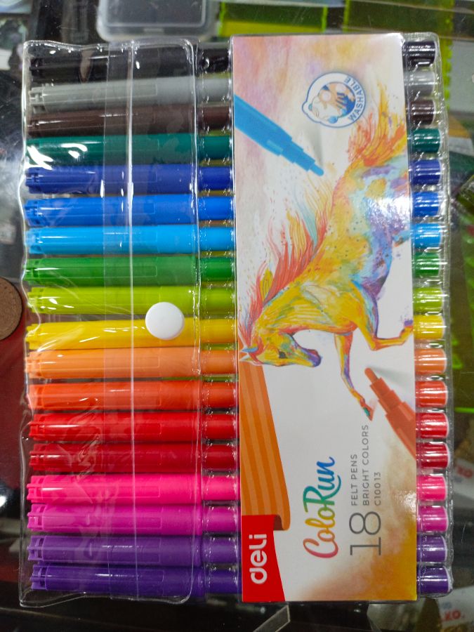 Deli spido warna 18 isi