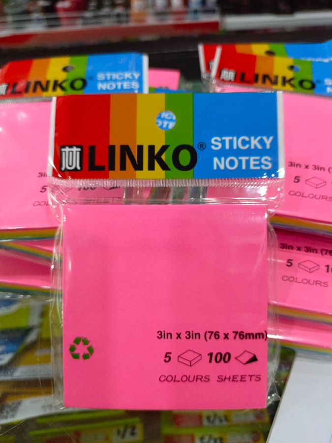 Sticky note linko 76x76mm