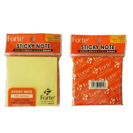 Sticky note Forte 75x75mm 100lbr