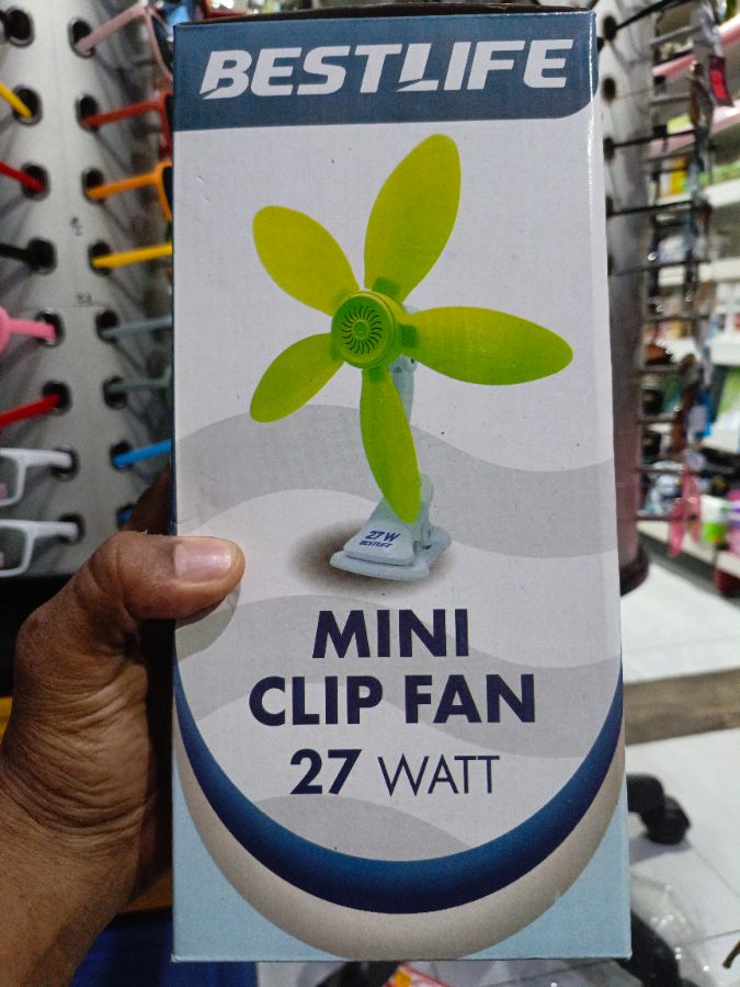 Kipas jepit mini clip fan 27watt