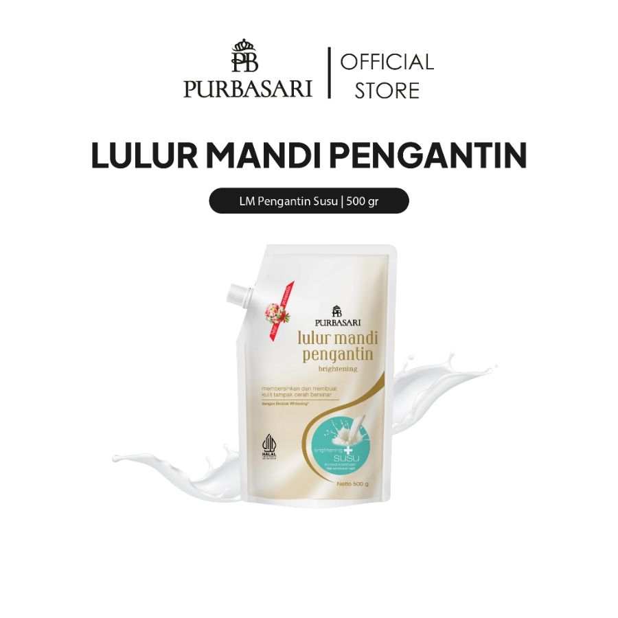 Lulur pengantin purbasari susu 500g