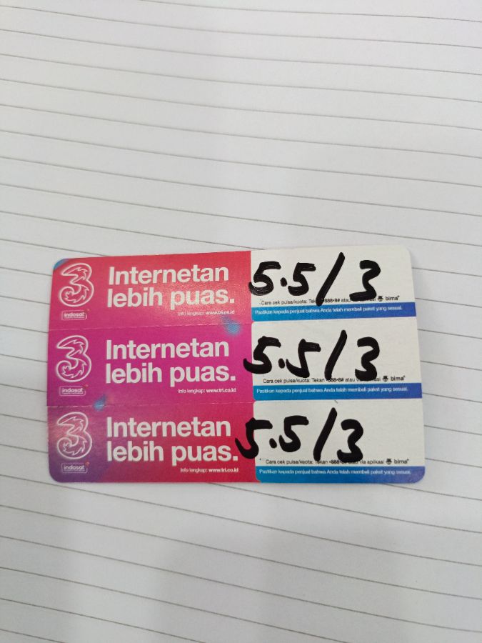 Voc data tree 5.5gb 3hari
