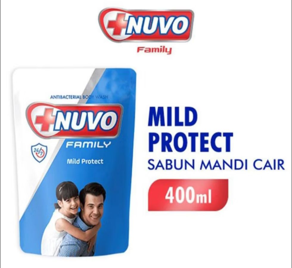 Sabun Mandi Nuvo 400ml all Varian