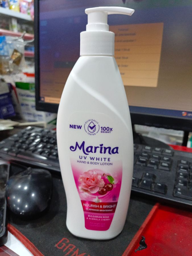 Marina uv nourish &bright 350ml