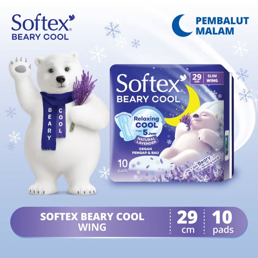 Softex Cool 29cm 10pcs Pembalut