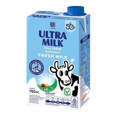 Ultra milk full cream 750ml