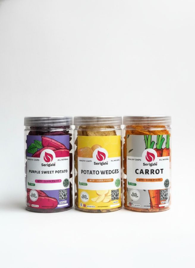 PAKET OLEH OLEH BENING PUTIH 3 (UBI UNGU/MADU, WEDGES, WORTEL)