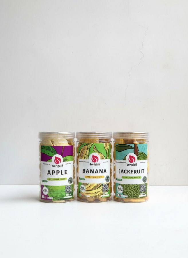 OLEH OLEH BENING COKLAT 3 (PISANG, NANGKA, APEL)