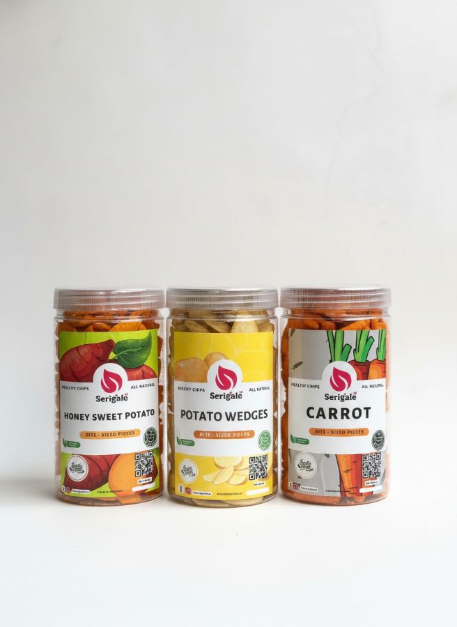 PAKET KARAKTER 3 (UBI, WEDGES, WORTEL)