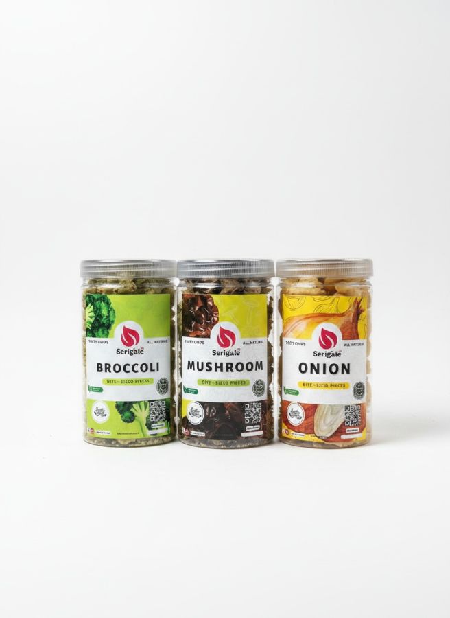 PAKET KARAKTER 3 (JAMUR, BOMBAY, BROKOLI)