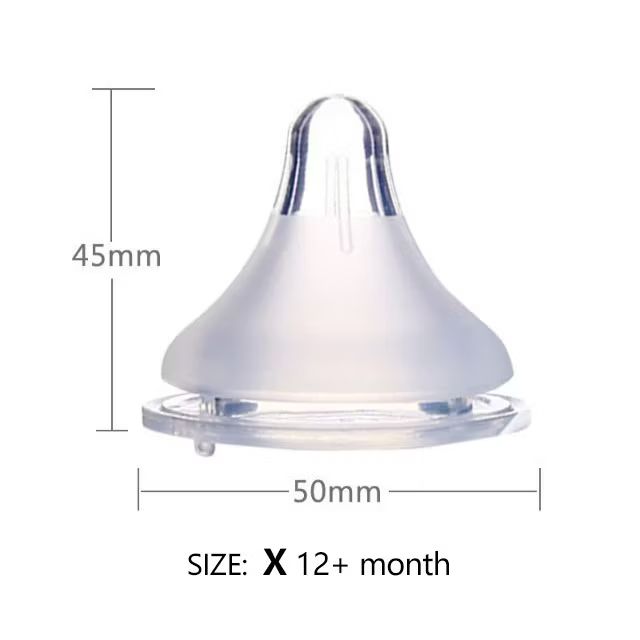 Dot Bayi Wide Neck Nipple Silikon Bpa Free 