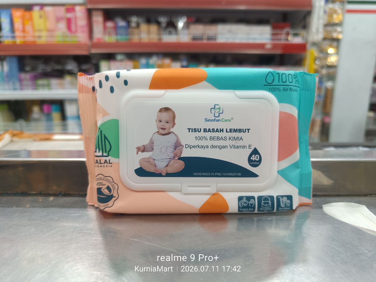 Tissu basah isi 40lbr