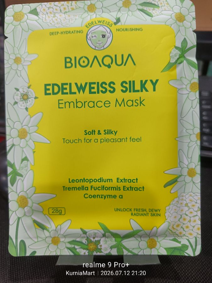 Bioaqua mask edelweiss