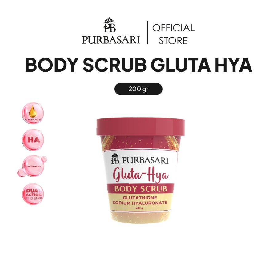 Body scrub purbasari gluta