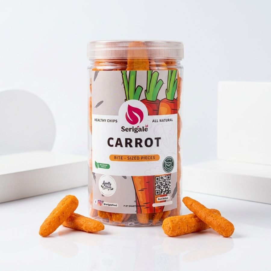 Keripik Wortel Stick Kemasan 1000ML