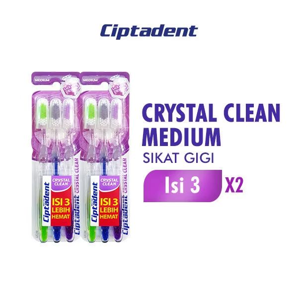 Sikat gigi ciptadent isi 3