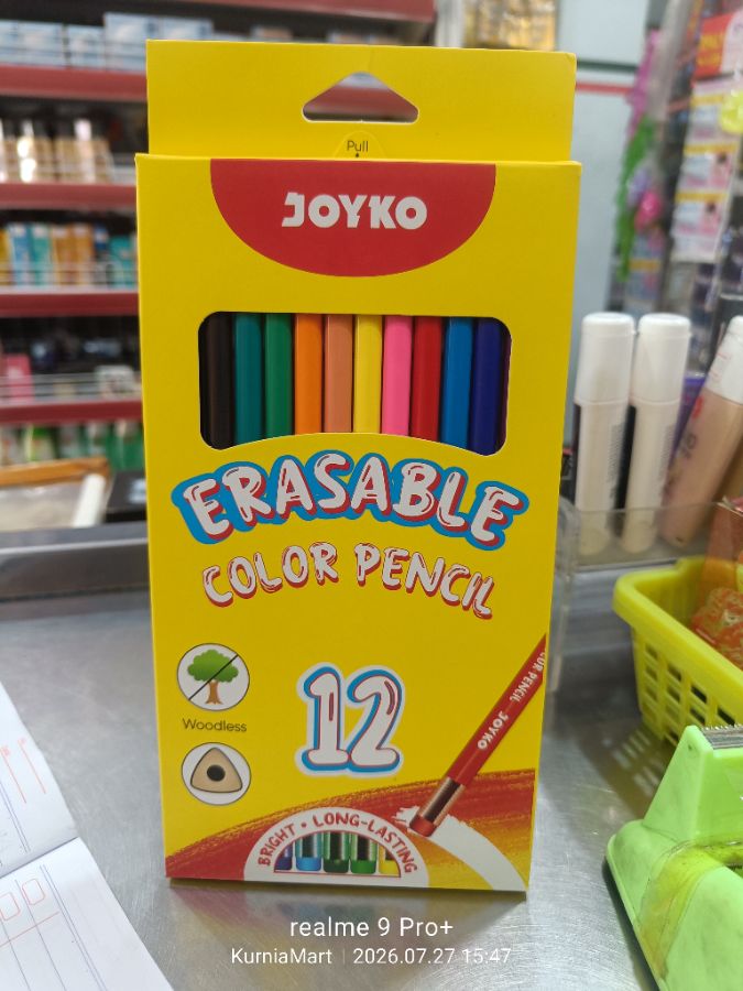 Joyko pensil warna erasabke b