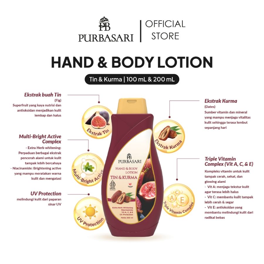 HB purbasari tin&kurma 200ml