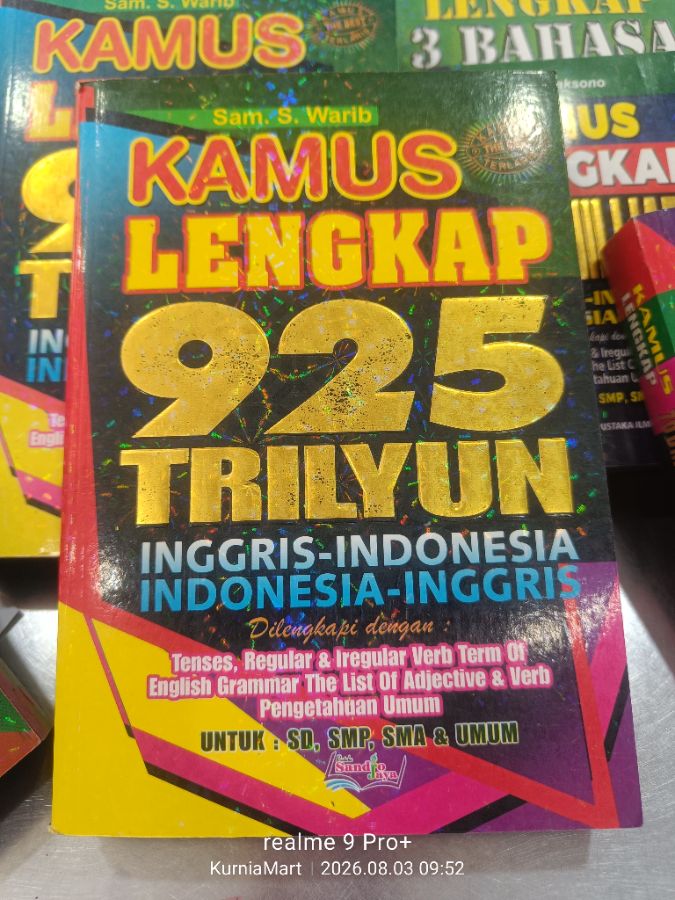 Kamus lengkap 925 trilyun