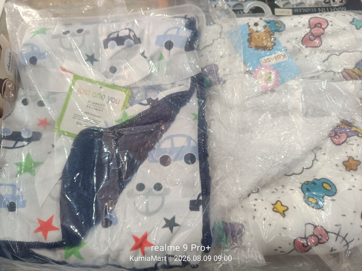 Selimut bayi karakter 