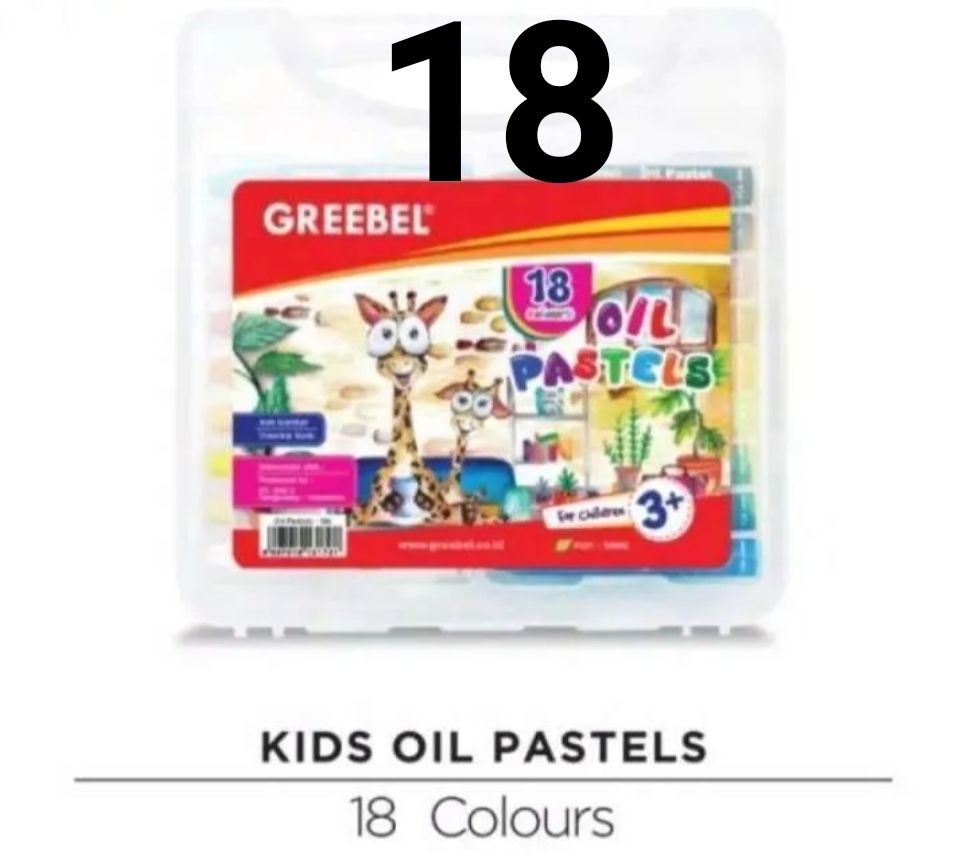 Pewarna Krayon Greebel isi 18