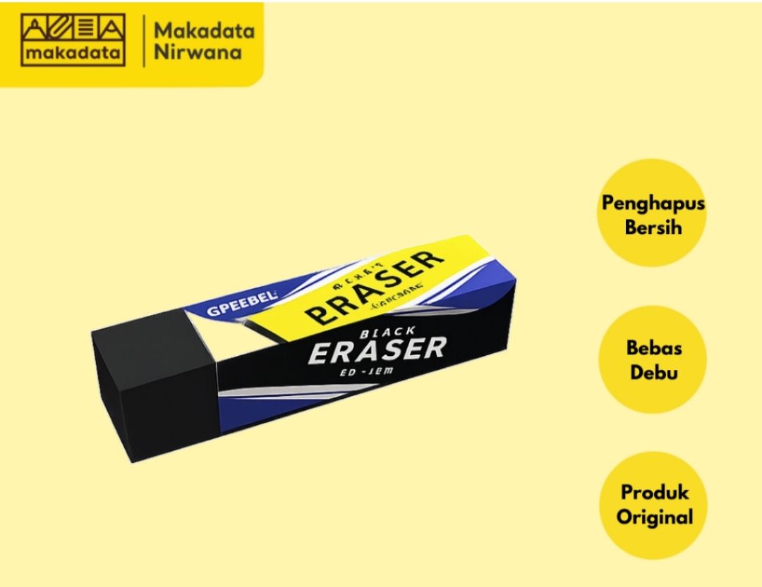 Penghapus Greebel hitam eb-30m