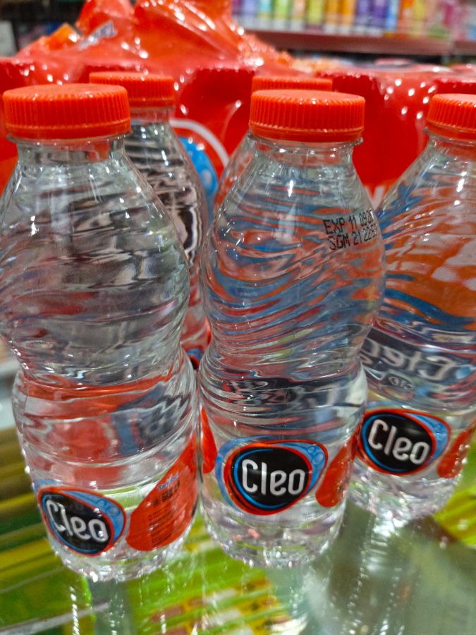 Air botol cleo kecil 220ml