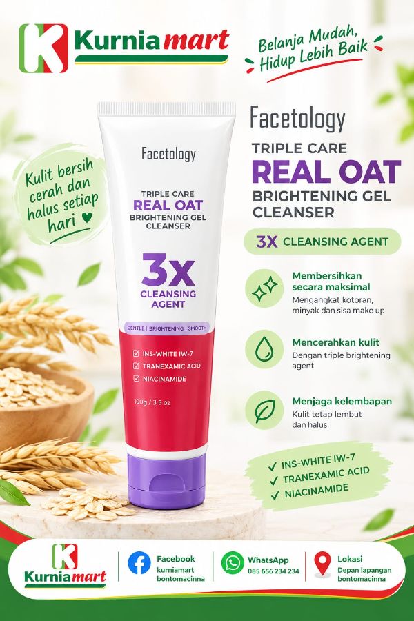 Facetology real oat cleansing 
