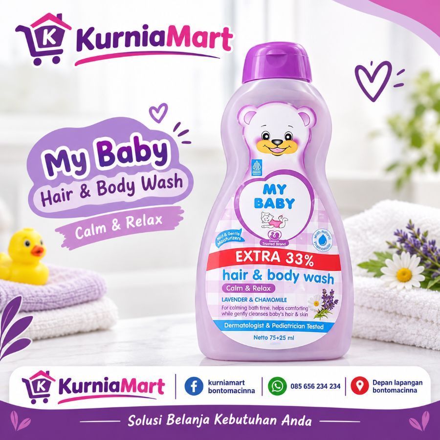 My baby hair&body calm 75ml+